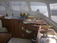 Sailing catamaran Rb 42 kitchen