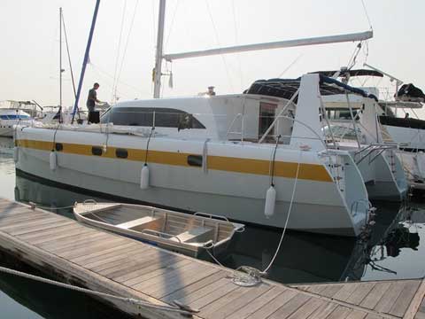 Sailing catamaran RB 45