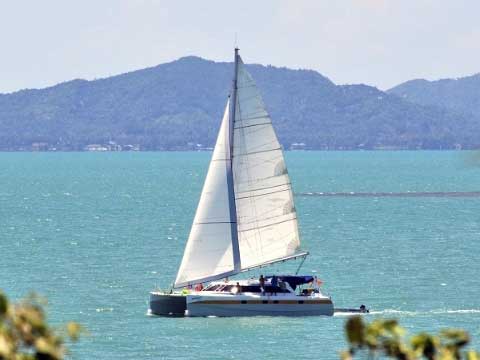 Sailing catamaran RB 45